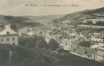 Tulle : "188. Tulle. - Vue panoramique vers la Barrière".