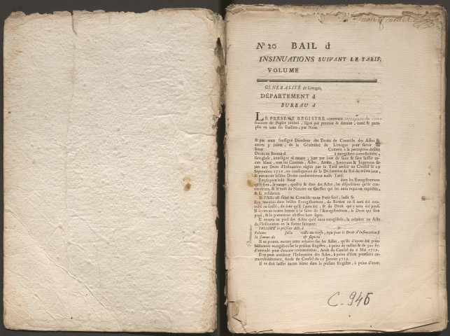 18 septembre 1775-15 mars 1777