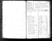 Tables décennales des décès (1813-1822)