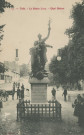 Tulle : "17. - Tulle. - Statue de Lovy. - Quai Baluze.".