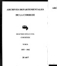Naissances, mariages, décès (1853-1862)