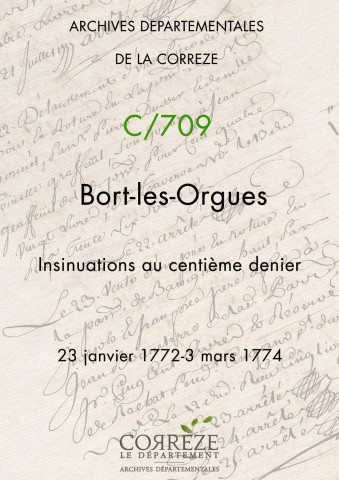 23 janvier 1772-3 mars 1774