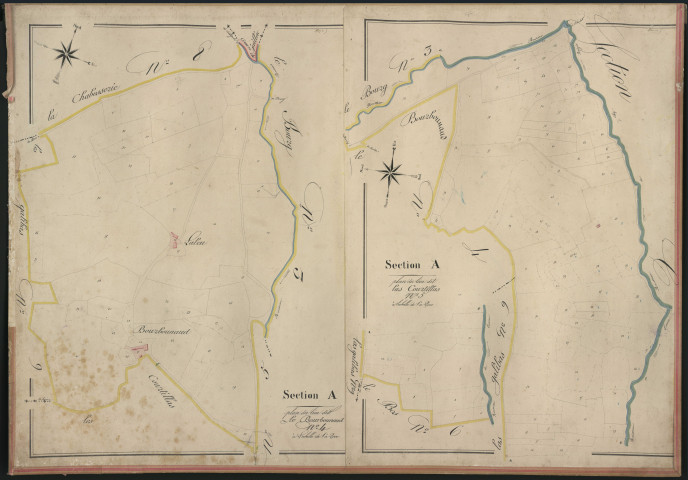 Sections A4-A5 du Bourbounaud et de Las Courtillas