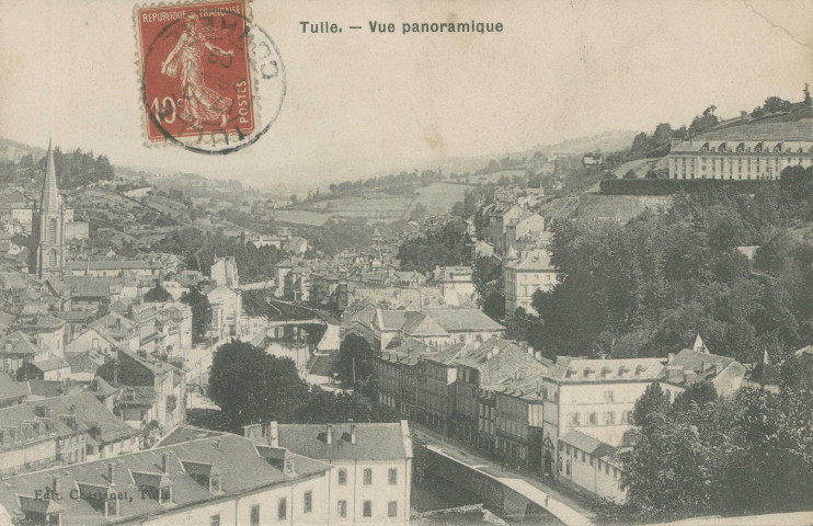 Tulle : "Tulle. - Vue panoramique".