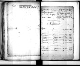 Tables décennales des naissances (1813-1822)