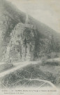 Gimel : "Corrèze - 126 - Gimel, Rocher de la Vierge et chemin des cascades".