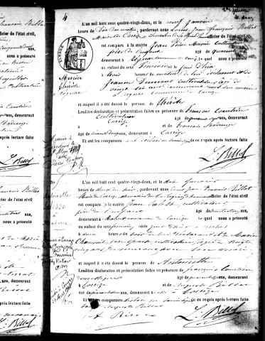 Naissances (1882-1891)