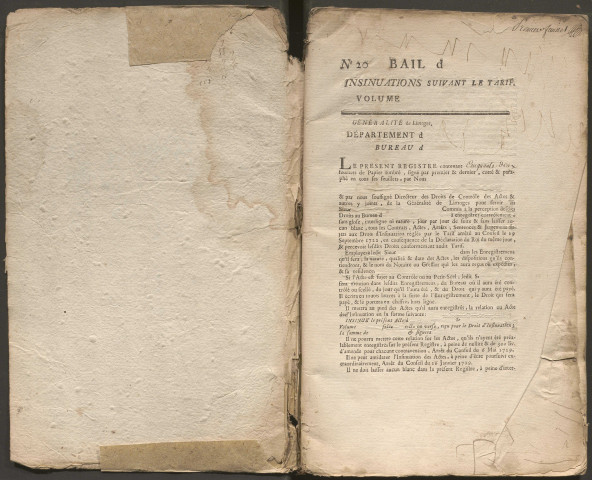 28 juillet 1781-20 avril 1784