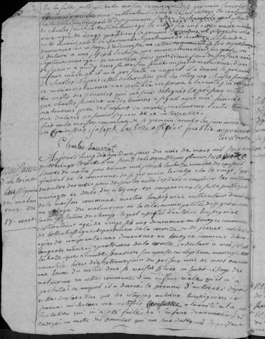 Naissances, mariages, décès (1793-1802)