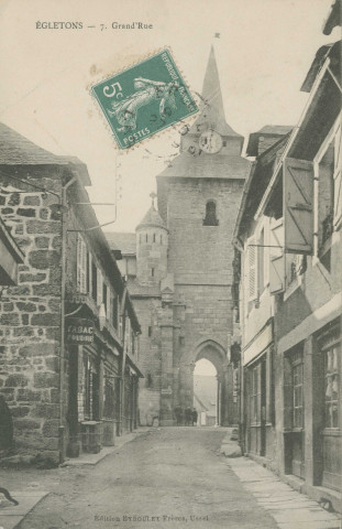 Egletons : "Egletons - 7. Grand'rue".