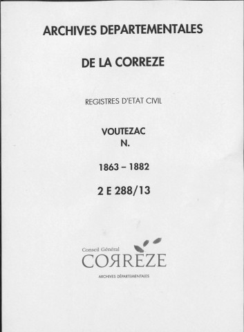 Naissances (1863-1882)