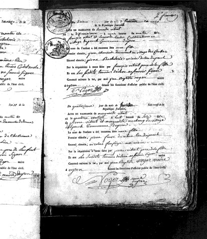 Naissances (1803-1848)