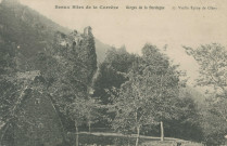 Servières-le-Château : "Beaux sites de la Corrèze - Gorges de la Dordogne - 17. Vieille église de Glény".