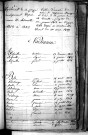 Tables décennales des naissances (1813-1822)