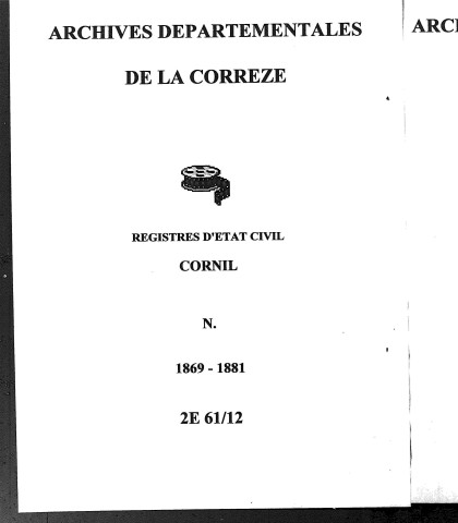 Naissances (1869-1881)