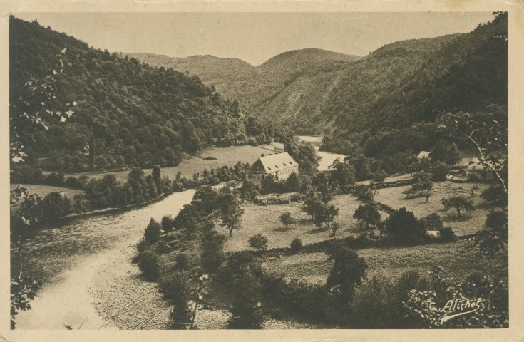Auriac : "Gorges de la Dordogne - 77. La Dordogne à La Valette".