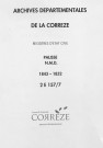 Naissances, mariages, décès (1843-1852)