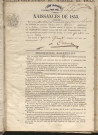 Naissances, mariages, décès (1853-1862)