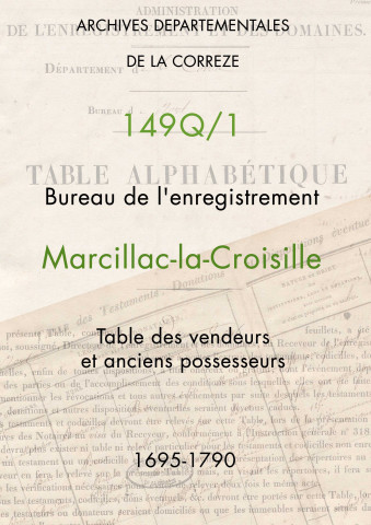 Table des vendeurs