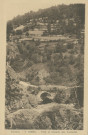 Gimel : "Corrèze. - 3 - Gimel. - Pont et chemin des cascades.".