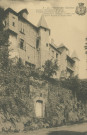 Uzerche : "A - 50. Uzerche (Corrèze) - Ancienne sénéchaussée d'uzerche - Ancienne école primaire de filles - Restaurée et aménagée en 1929, pour loger la brigade de gendarmerie.".