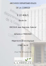 Répertoires alphabétique et chronologique : 1786-1847