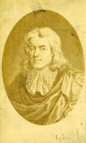 Portrait de Thomas Sydenham, médecin anglais.