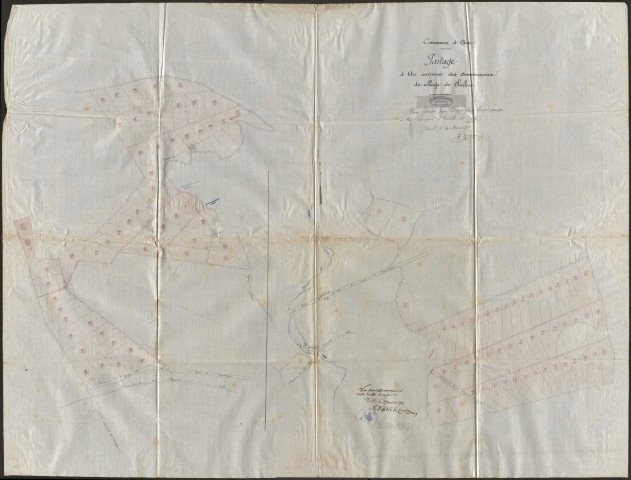Sections de : Laval , Chalons, Le Mareix, Le Bascoulergue, La Roussange.