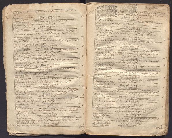 7 avril 1699-31 août 1700