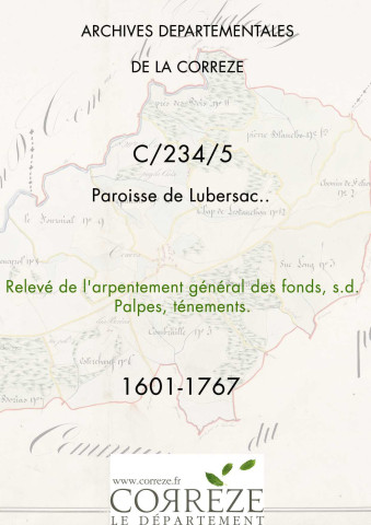 Paroisse de Lubersac.