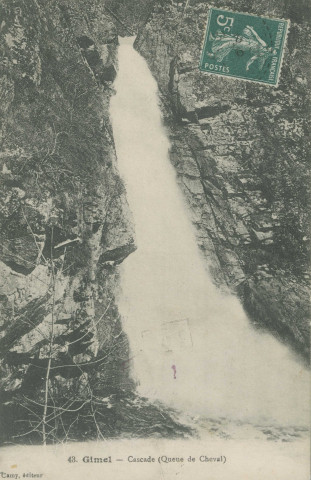 Gimel : "43. Gimel - Cascade (Queue de cheval)".