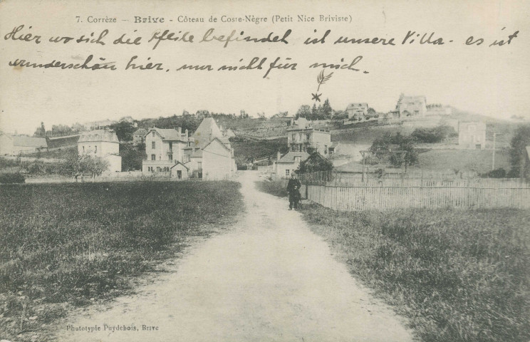 Brive-la-Gaillarde : "7. Corrèze - Brive - Côteau de Coste-Nègre (Petit Nice briviste)".