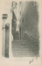 Tulle : "N°8. Rue Tour-de-Maïsse (Les quatre vingts)".