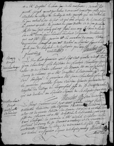 Baptêmes, mariages, sépultures (1783-1792)