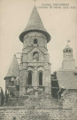 Collonges-la-Rouge : "Corrèze. Collonges - Le clocher (8e siècle), mon. hist.".