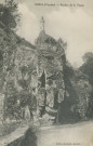 Gimel : "Gimel (Corrèze) - Rocher de la Vierge".