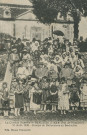 Beaulieu-sur-Dordogne : "La Corrèze illustrée - Beaulieu - XXXe fête de l'Eglantine - 31 août 1930 - Groupe de bellocoises en barbichet".