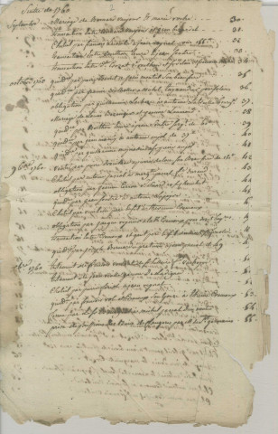 Répertoire chronologique : 10 juillet 1760-juin 1789