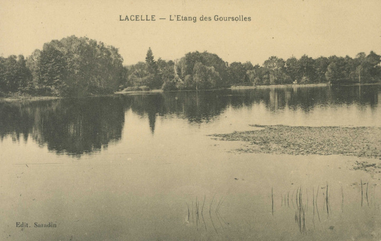 Lacelle : "Lacelle - L'étang des Goursolles".