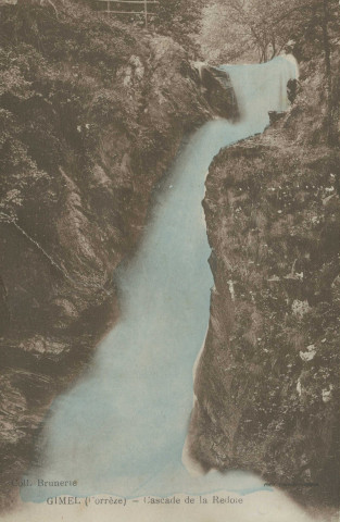 Gimel : "Gimel (Corrèze) - Cascade de la Redole".