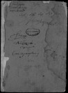 Baptêmes, mariages, sépultures (1695-1729)
