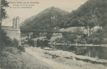 Auriac : "Beaux sites de la Corrèze - Gorges de la Dordogne - 32 Pont du Chambon".