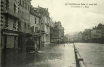 "Les inondations de Tulle, 24 mars 1912. Le courrier et la Poste".