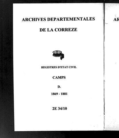 Décès (1869-1881)