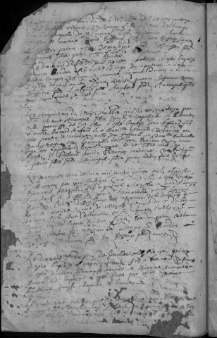 Baptêmes, mariages, sépultures (1612-1722)