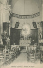 Estivaux : "Estivaux (Corrèze) - Intérieur de l'église".
