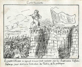 "Conclusion : Le petit Thiers se réjouit d'avoir fait exploiter par les Journaux l'affaire Lafarge, pour distraire l'attention du public, de la politique".