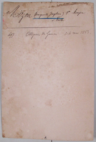 Répertoire alphabétique sur fiches : Mizon-Mournettas