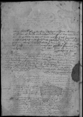 Baptêmes, mariages, sépultures (1676-1759)