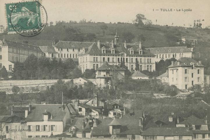 Tulle : "1 - Tulle - Le Lycée".
